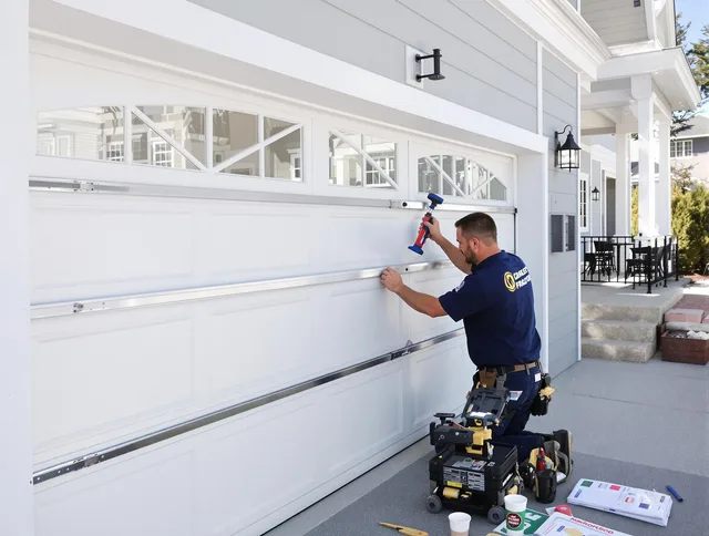 Professional garage door installation by Green Garage Door Repair in Green