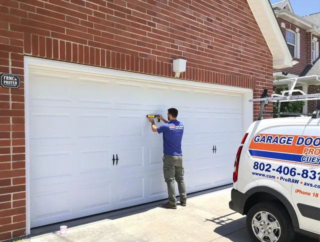 Local garage door repair service by Green Garage Door Repair in Green